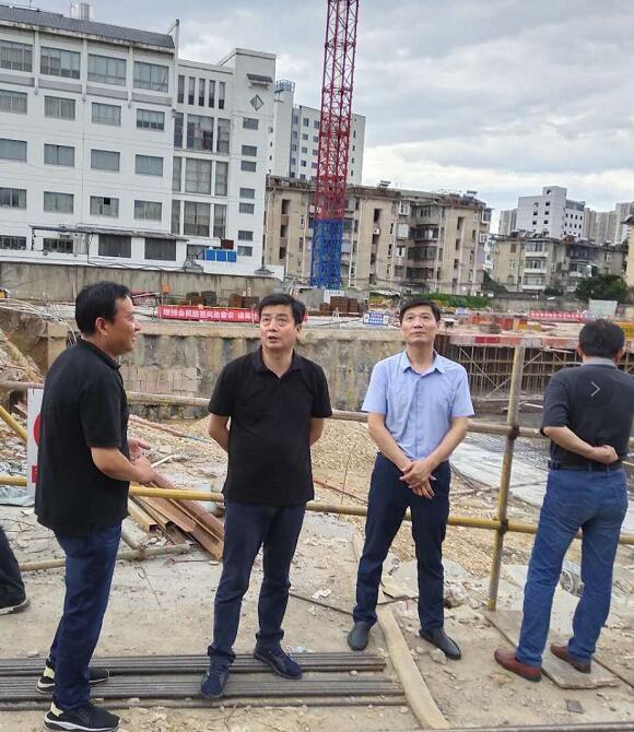 區(qū)委副書(shū)記、區(qū)長(zhǎng)楊林調(diào)研重點(diǎn)項(xiàng)目