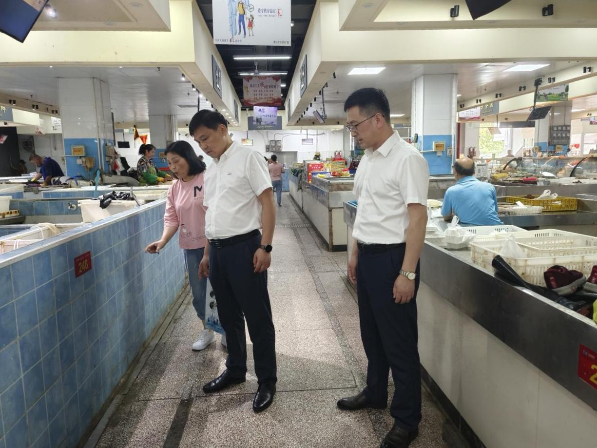 管好“菜籃子”，守護“大民生”國資運營公司開展菜市場大巡查