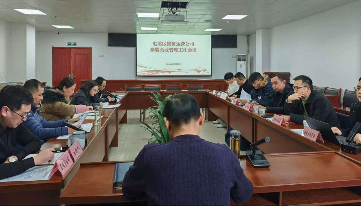 鑒往知來，擘畫發(fā)展新藍(lán)圖——區(qū)國資運(yùn)營公司召開參股公司管理工作會議