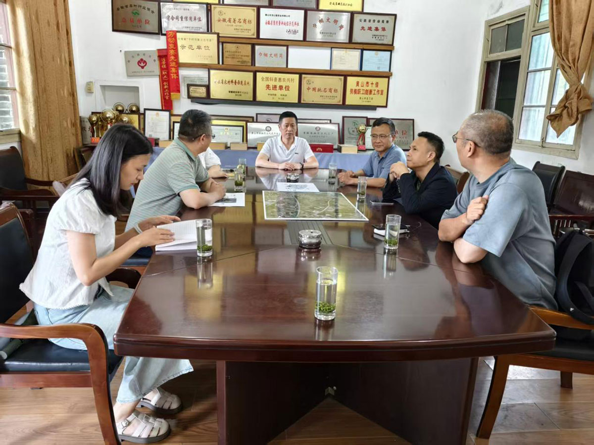 江蘇外聯(lián)采考察團(tuán)到實(shí)驗(yàn)茶場(chǎng)考察，共商茶產(chǎn)業(yè)合作新藍(lán)圖
