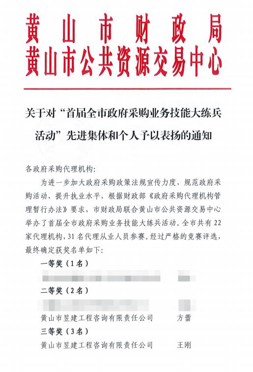 喜訊！城建投公司參股企業(yè)昱建咨詢公司員工在市級(jí)技能競(jìng)賽中斬獲佳績(jī)